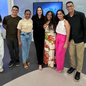 Estudantes de Jornalismo realizam visita técnica à TV Subaé