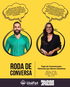 Roda de conversa aproxima estudantes da UNIFAT da realidade do mercado da comunicação